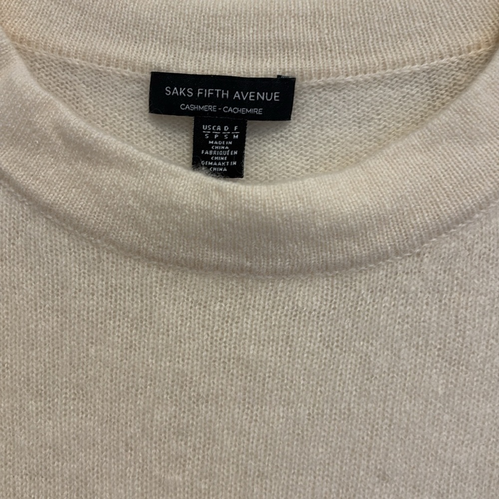 Saks Fifth Avenue Collection Cashmere Sweater